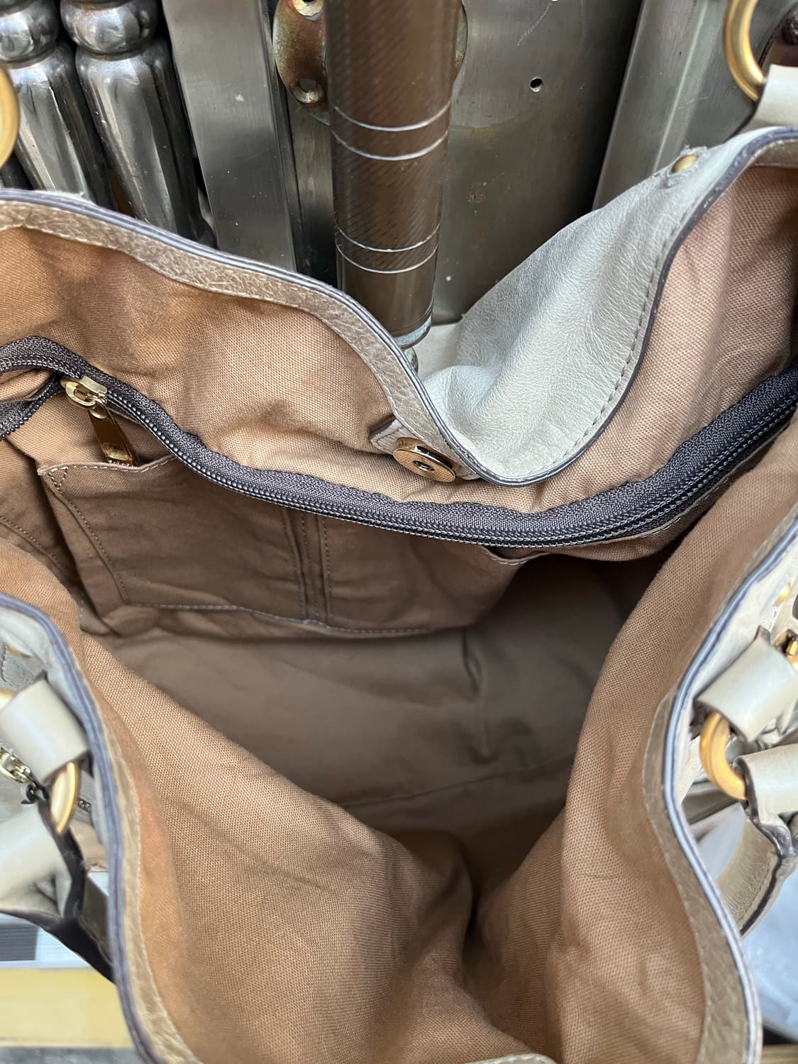 Sazaby 레더 백 상품이미지5