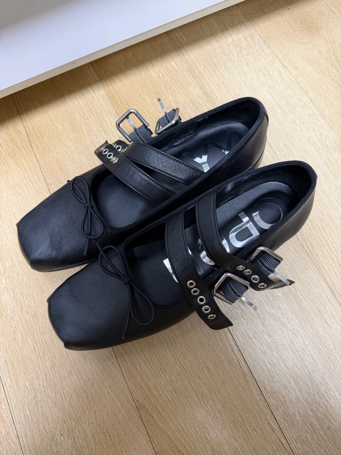 오픈와이와이 버클 발레 플랫 235 (37) 상품이미지1