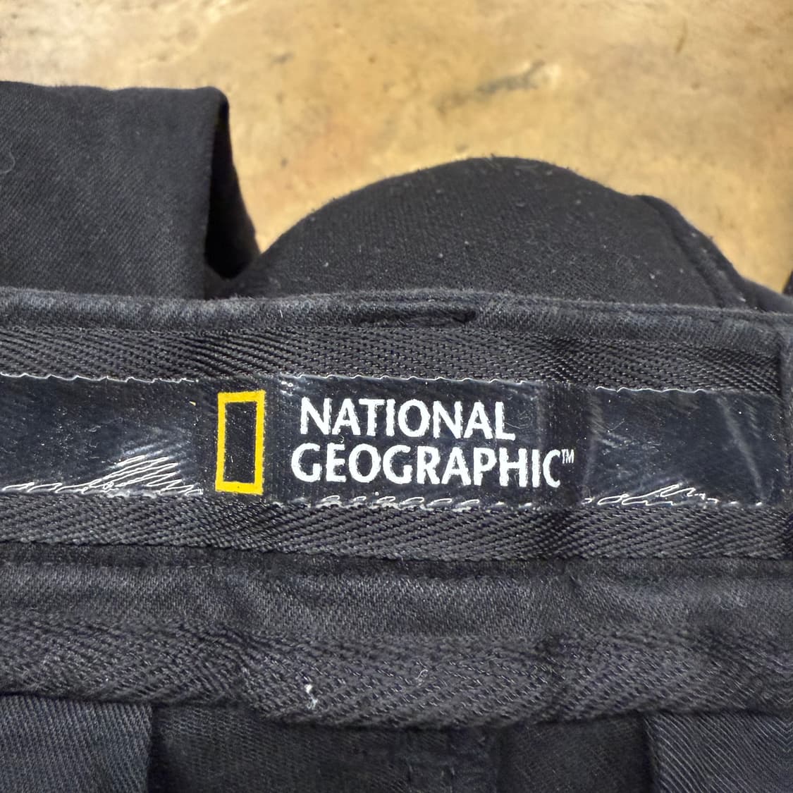 [정품] 내셔널지오그래픽 블랙 카고 바지 b17 상품이미지4