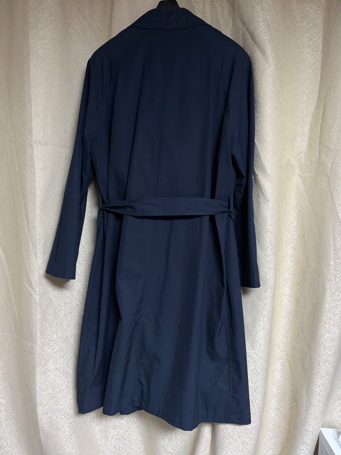 [XL] 산드로 벨티드 트렌치 코트 네이비 상품이미지2