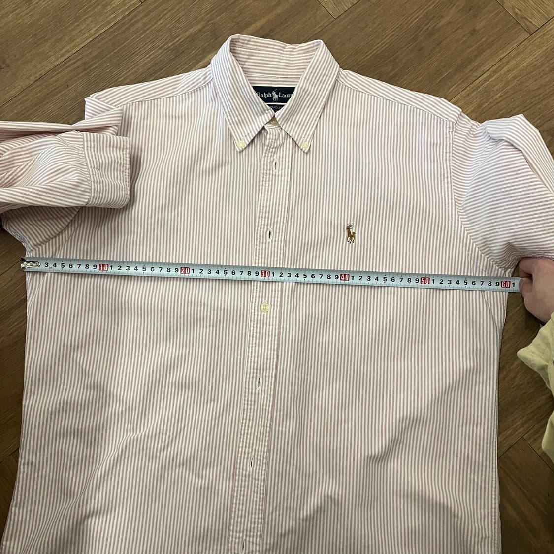 N150 폴로 옥스포드 스트라이프 셔츠 상품이미지5