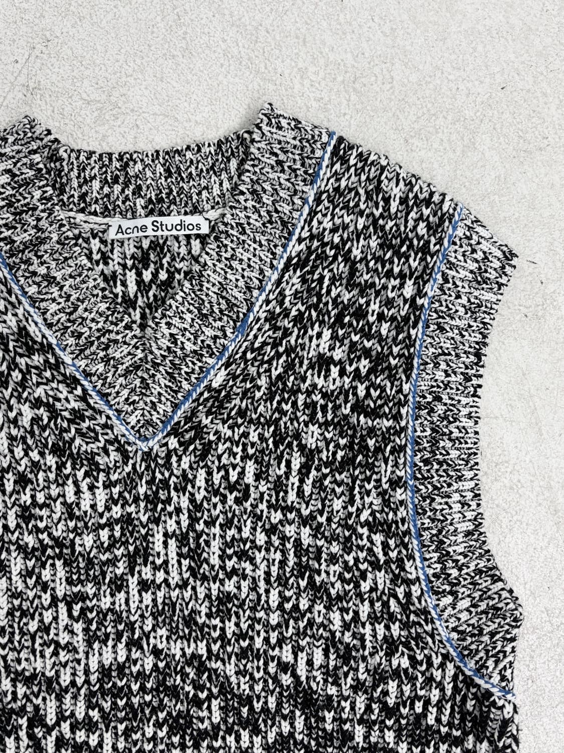 21fw 아크네 울 니트 베스트 상품이미지5