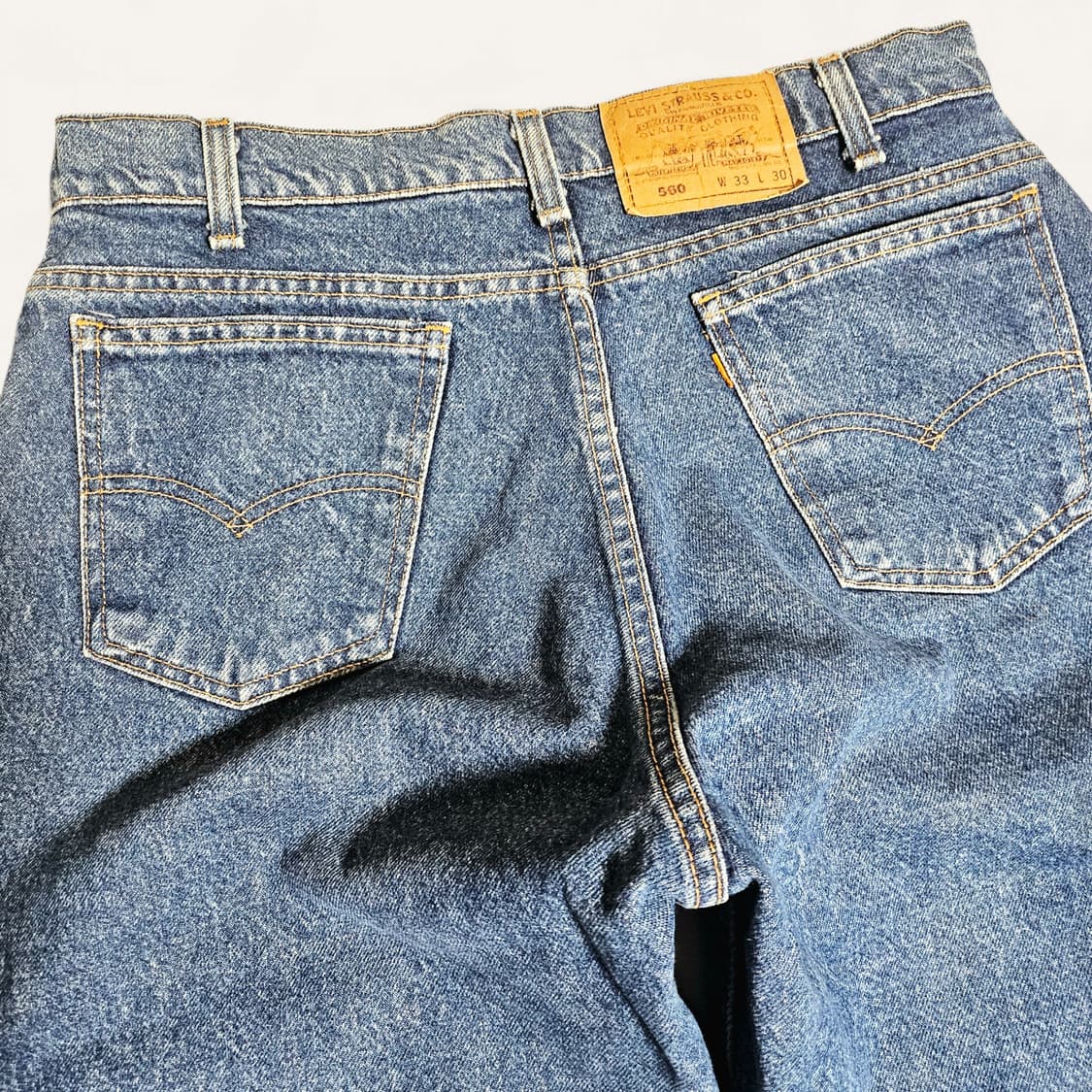 [33X30][리바이스]90's USA 560™오렌지탭 루즈 테이퍼드# 상품이미지5