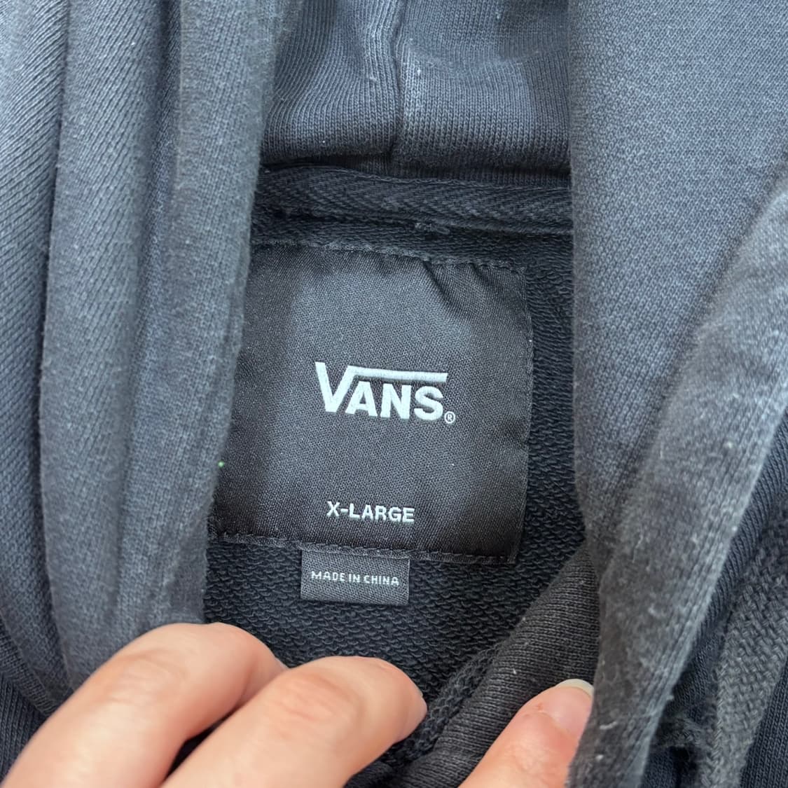 XL 반스 빅로고 후드 티셔츠 0324E 상품이미지3