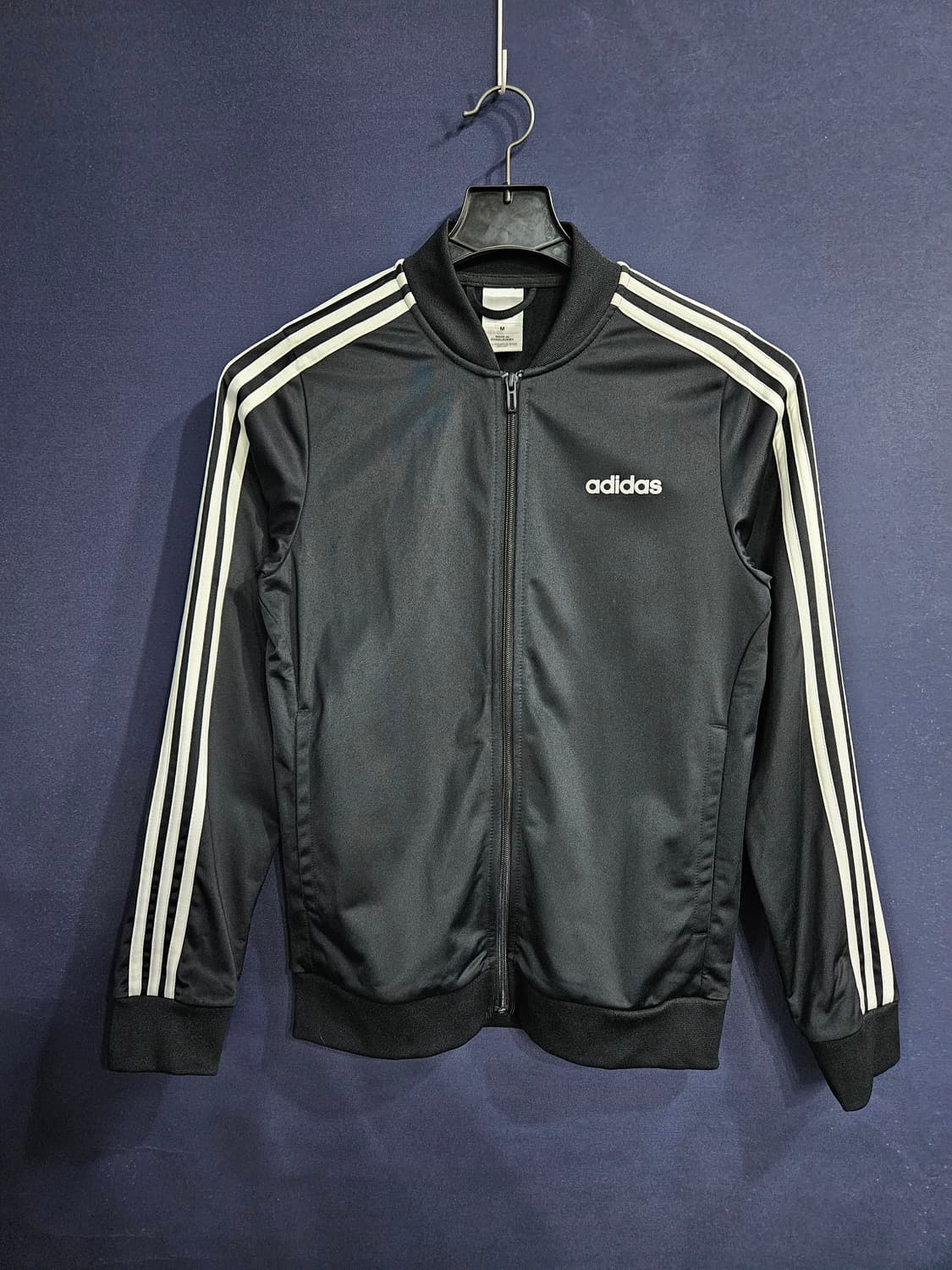 아디다스 삼선 블랙 남성 슬림핏 95 져지 상품이미지1