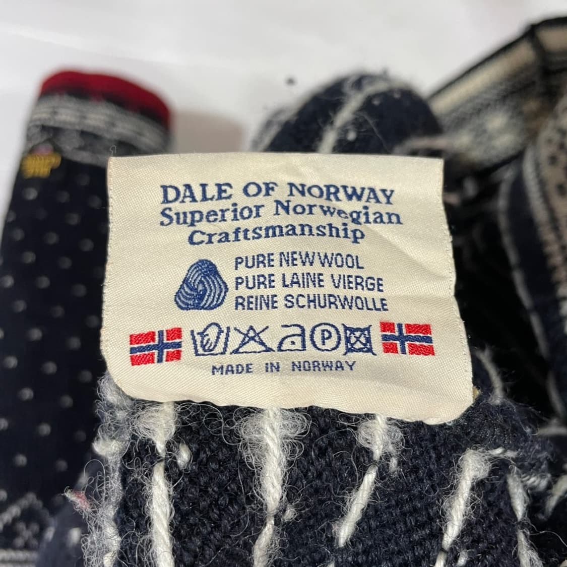 달레 오브 노르웨이 패턴 니트 상품이미지7