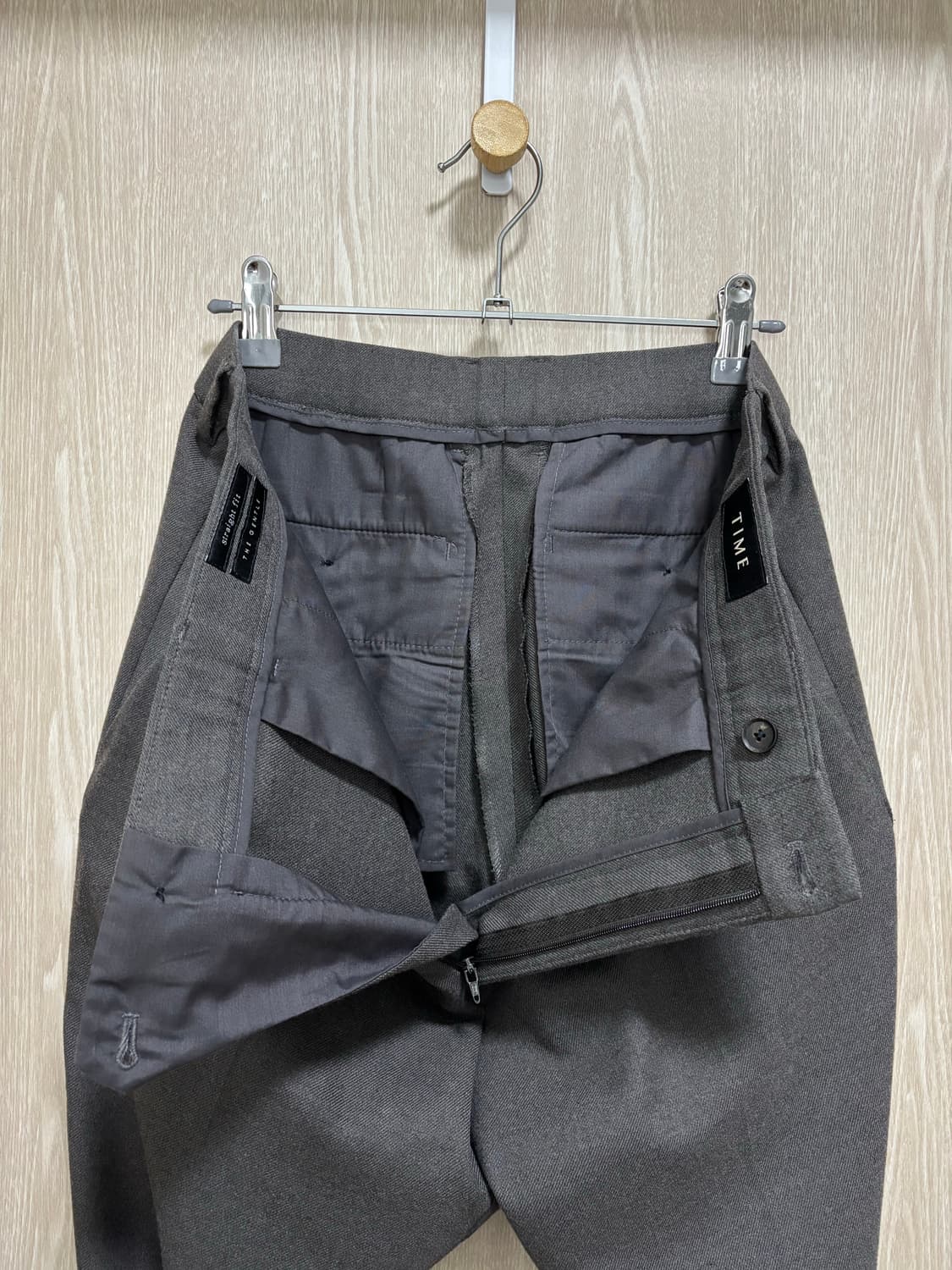 24SS)타임옴므 더젠틀 정장셋업 105,86/다크브라운 상품이미지9