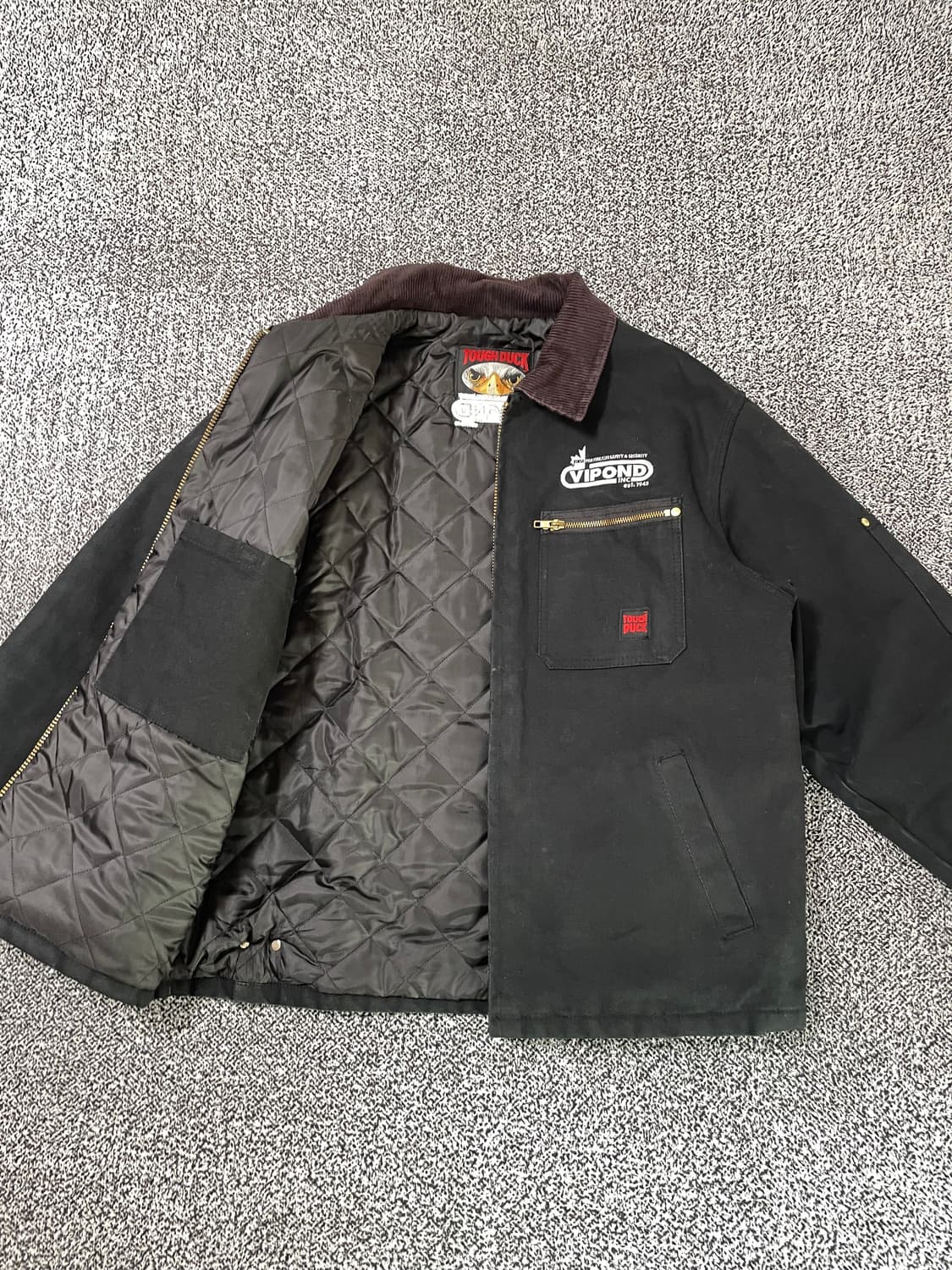 빈티지9. 터프덕 Tough Duck 워크웨어 디트로이트 자켓 데님 점퍼 상품이미지5