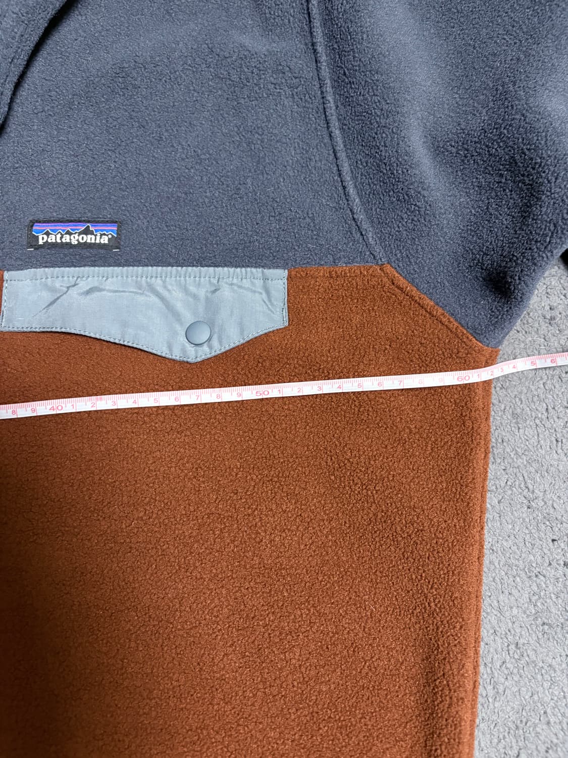 (M) 파타고니아 신칠라 브라운 그레이 투톤 상품이미지7