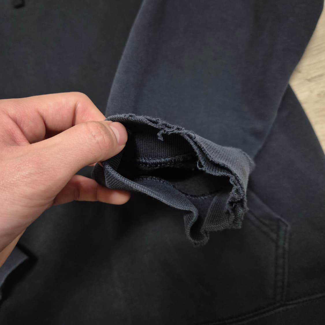 나이키 블랙 자수로고 후드티 XL(105) 상품이미지6