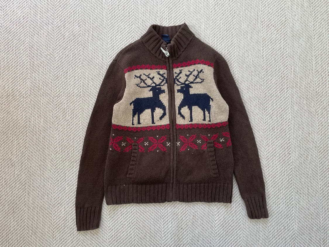 갭 코위찬 노르딕 코튼 집업  상품이미지1