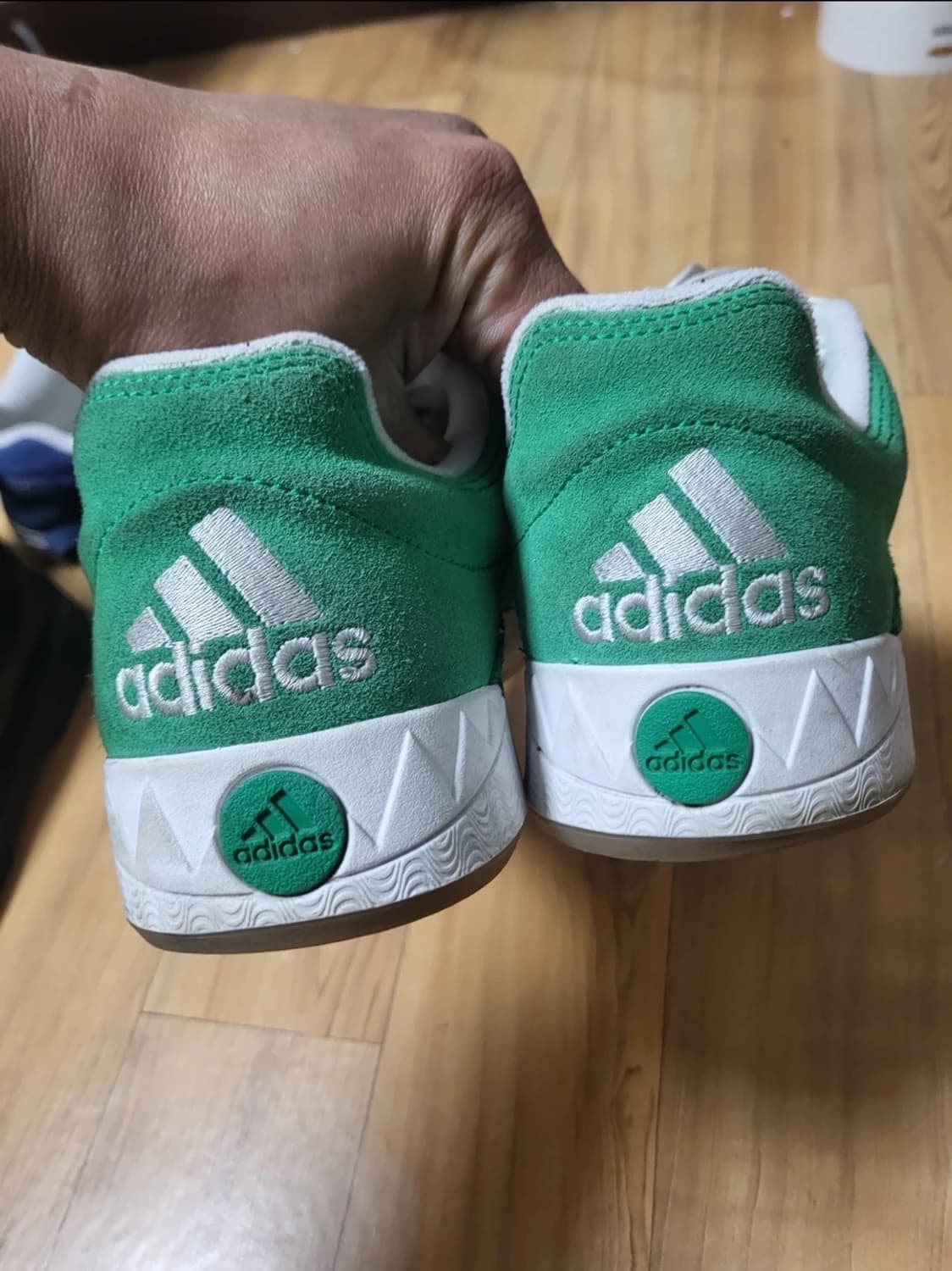 아디다스 아디매틱 그린 270사이즈 상품이미지3