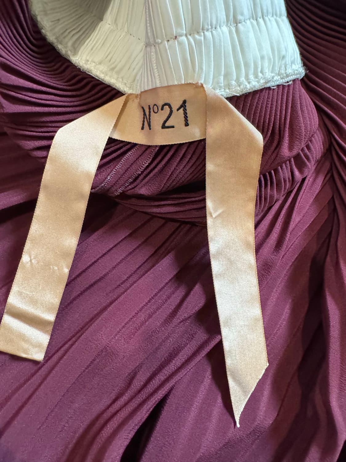 N21 플리츠 미니스커트 상품이미지2