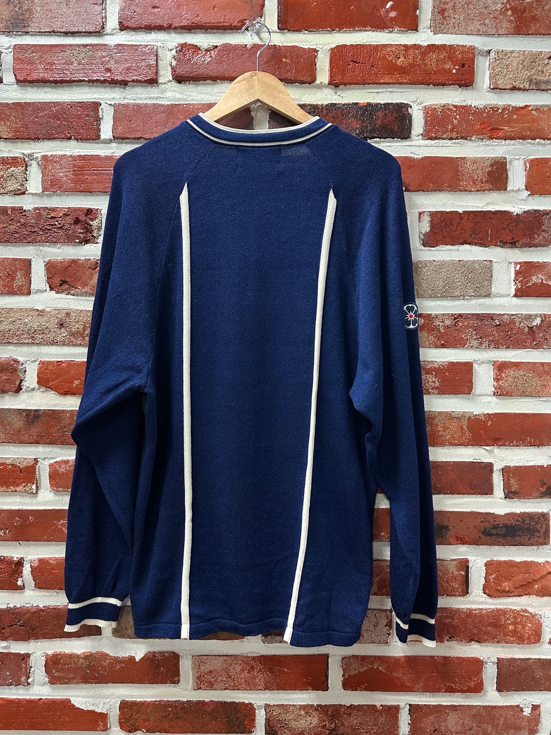 (M) Poggy x 파리생제르망 인디고 니트 상품이미지7