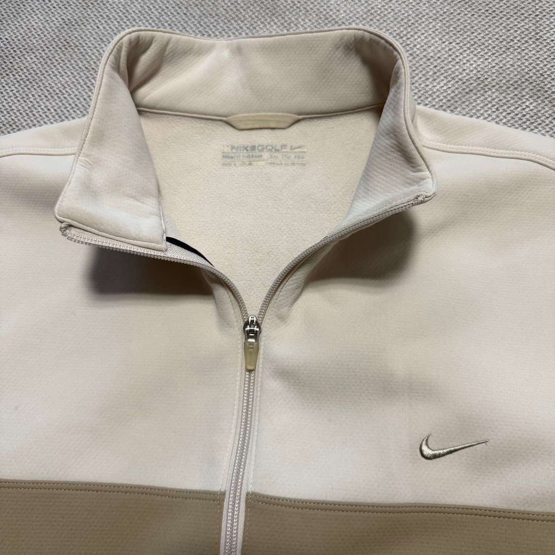 나이키 골프 투톤 컬러 기모 자켓 상품이미지2