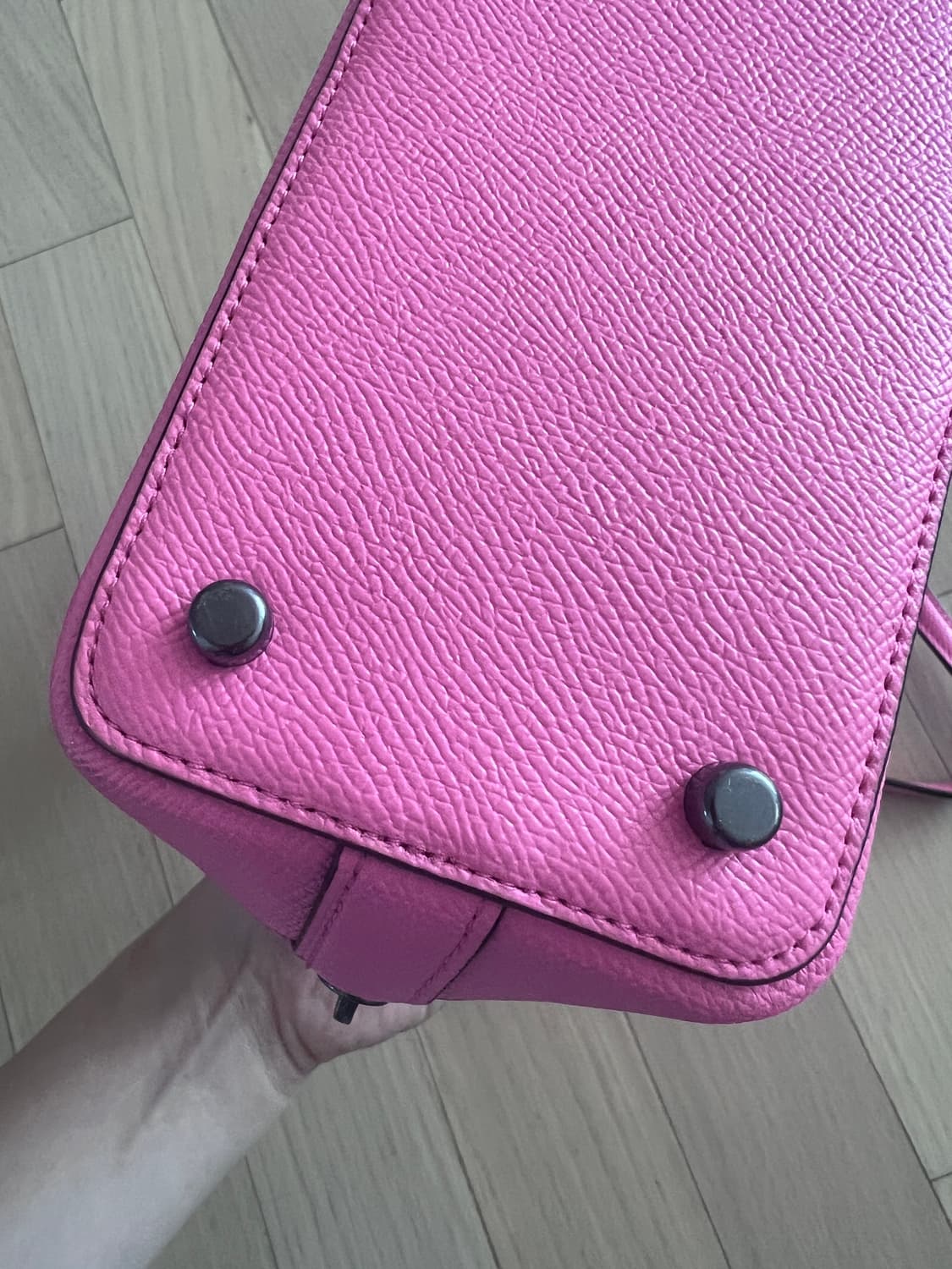 COACH Mini Avery Satchel in Pink 상품이미지6