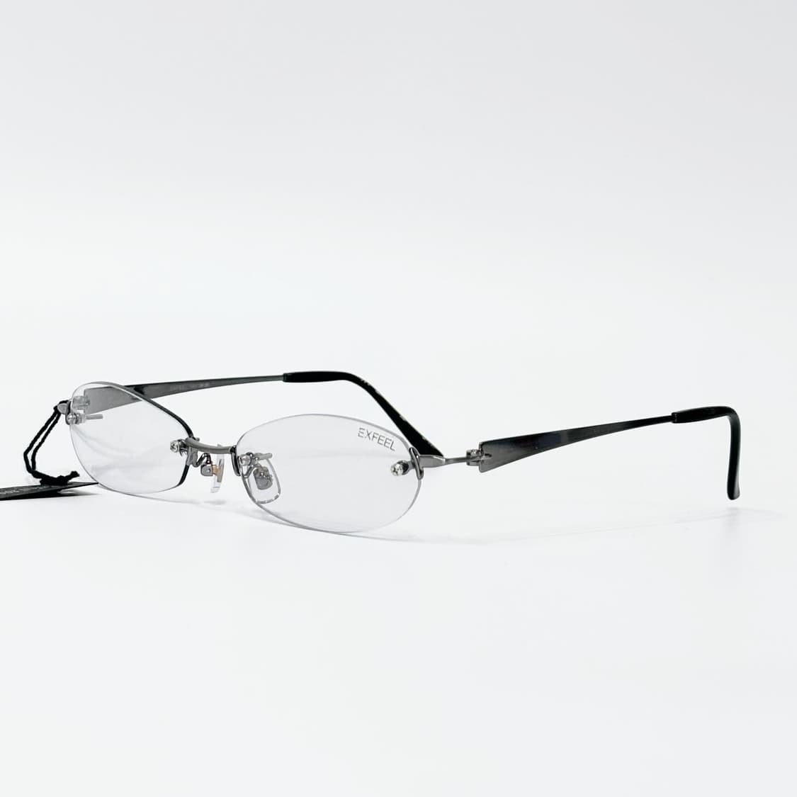 EXFEEL 그레이 틴트 무테 데드스탁 빈티지안경 상품이미지1