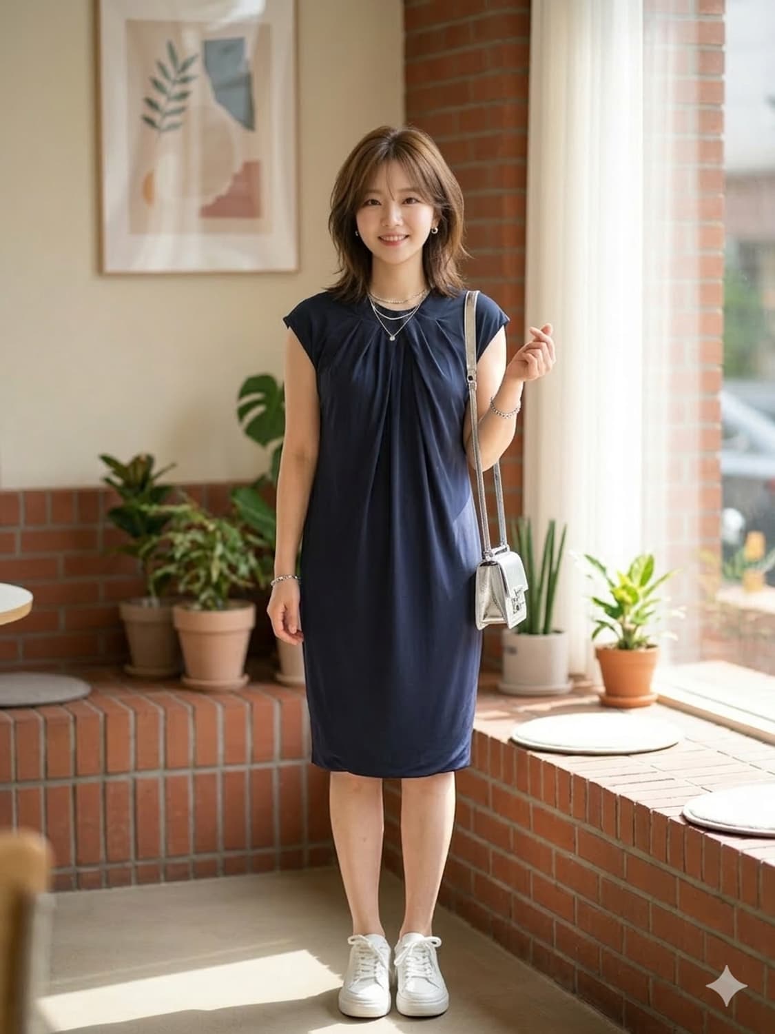 막스마라 스튜디오 드레이프 슬리브리스 원피스 상품이미지7