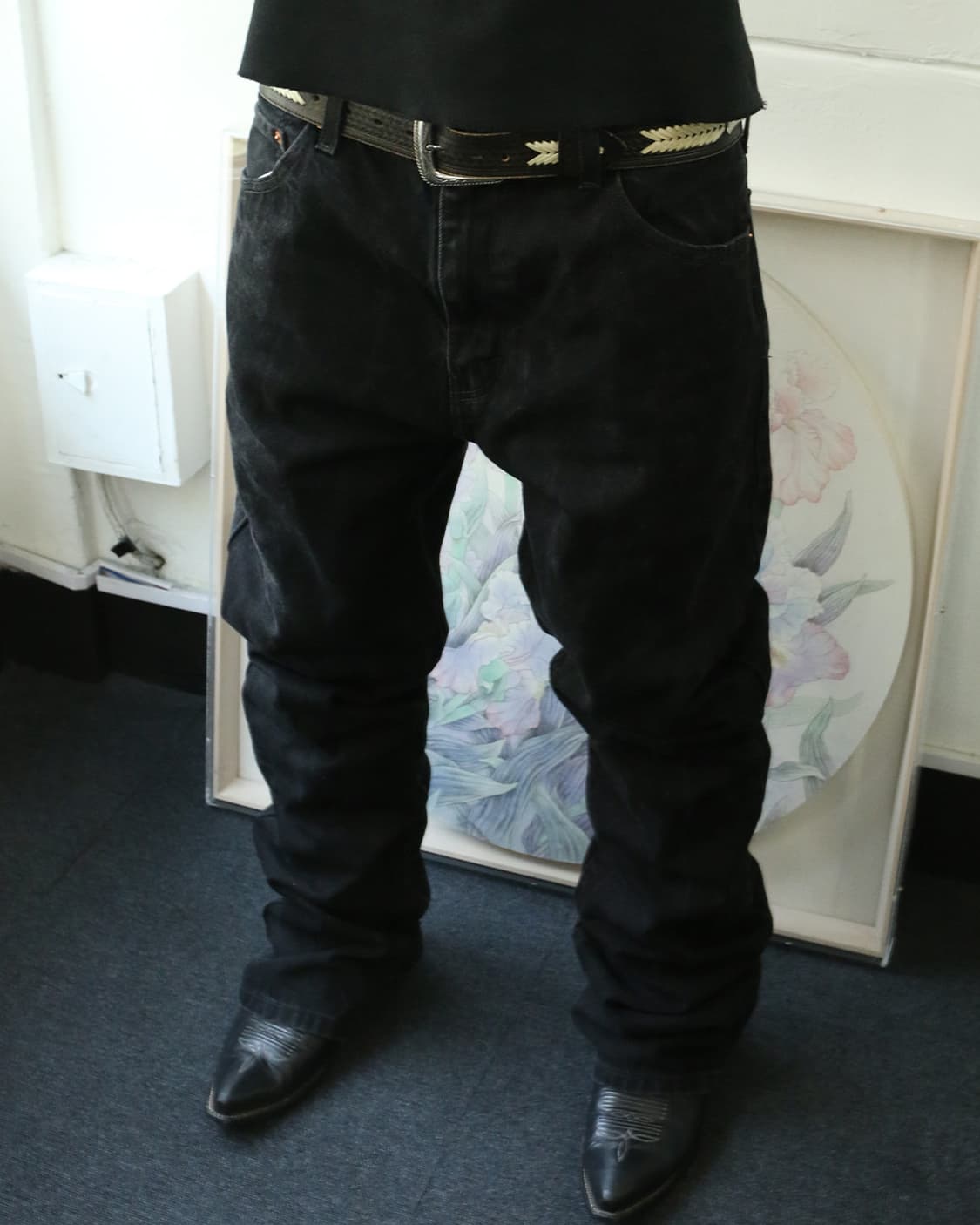 토니 라마 웨스턴 레더 벨트  상품이미지2