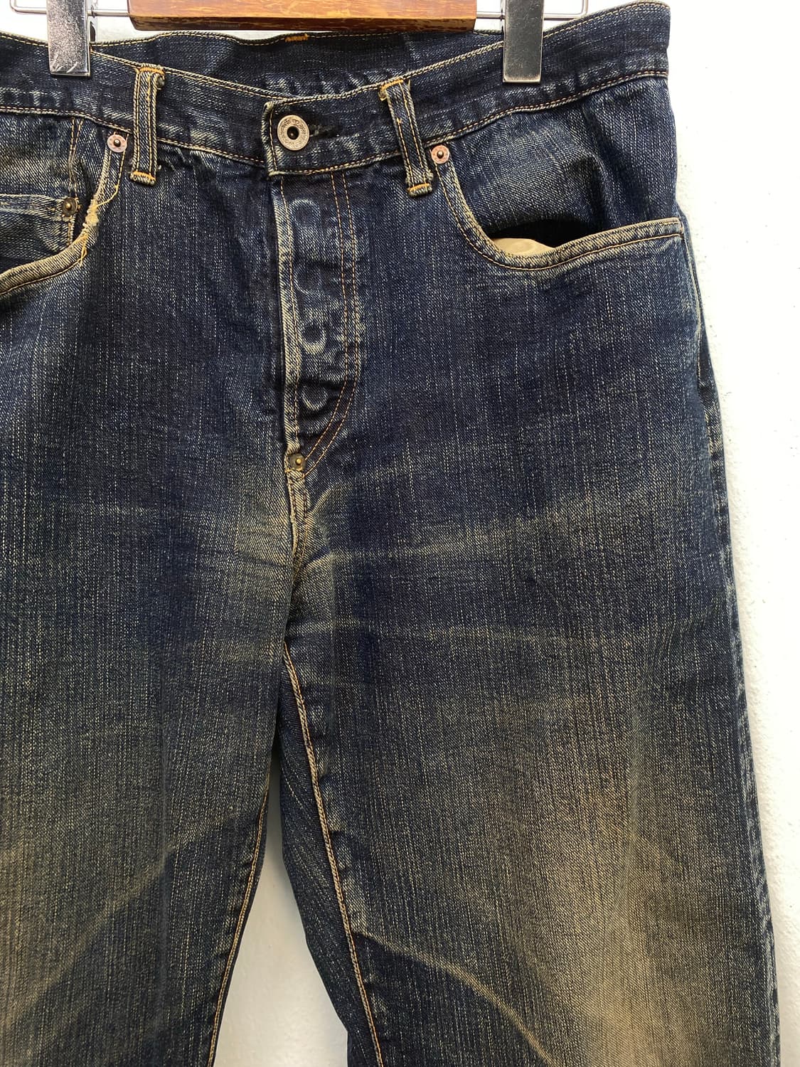 Homesick navy selvage pant 상품이미지2