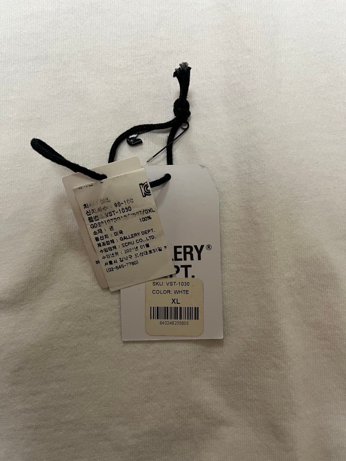 [XL] 갤러리디파트먼트 수베니어 반팔 티셔츠 상품이미지2