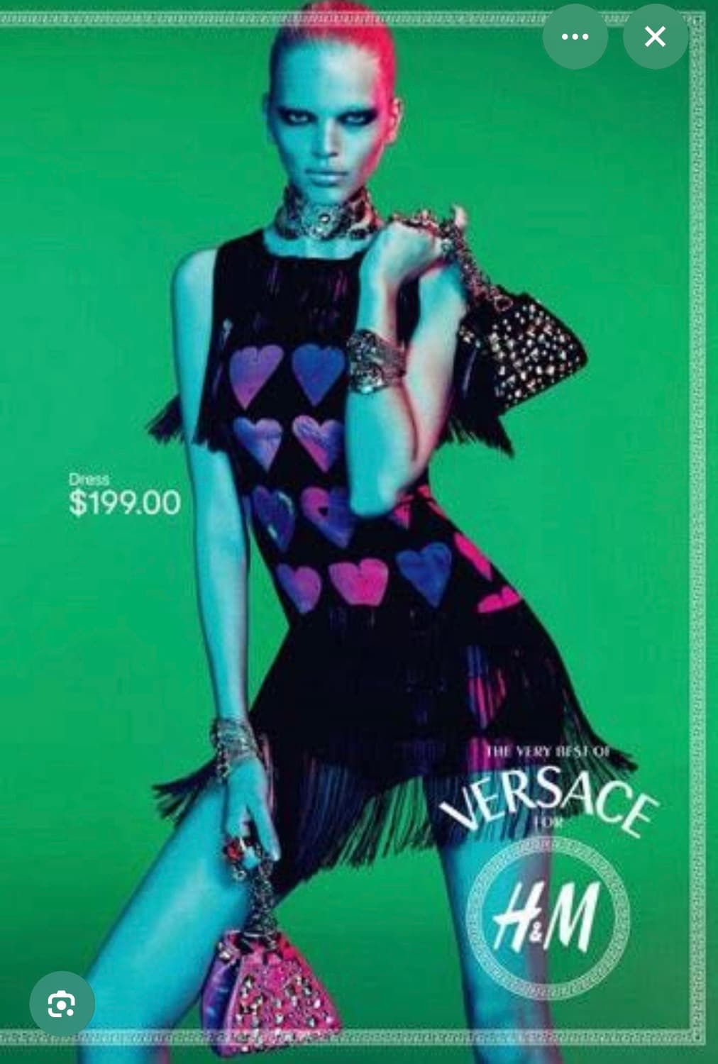 versace for h&m 베르사체 미니 스터드 백 상품이미지7