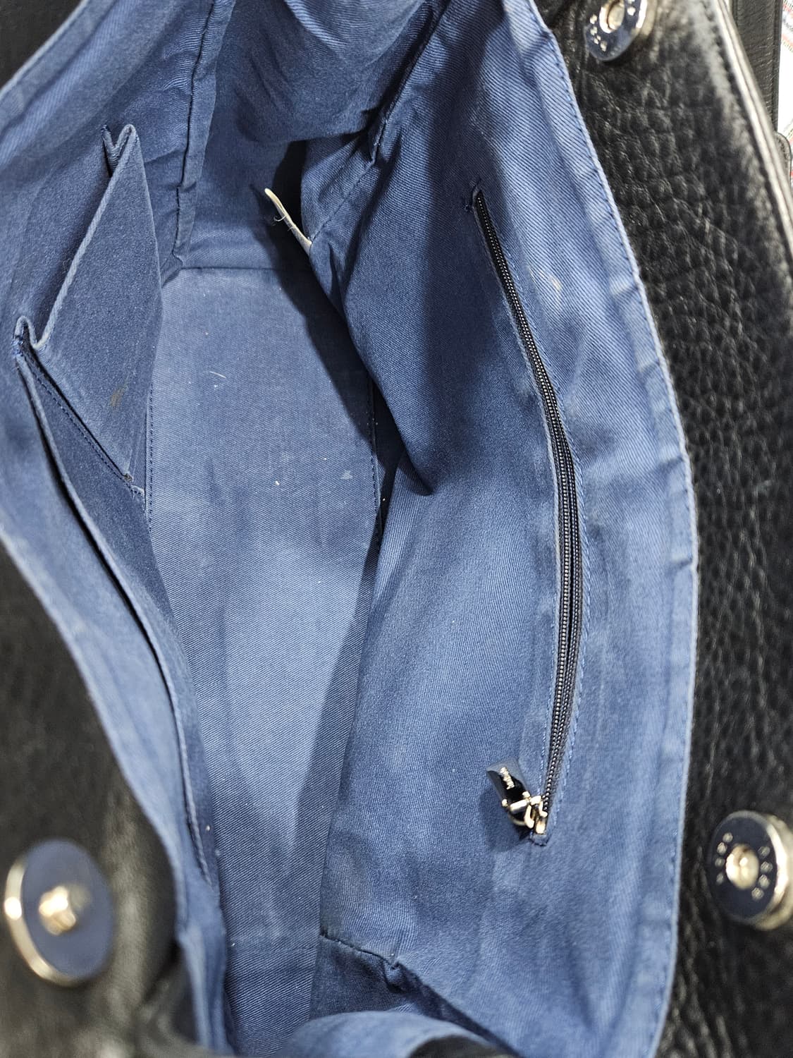 호재(HOZE) 블랙 가죽 숄더백  상품이미지6