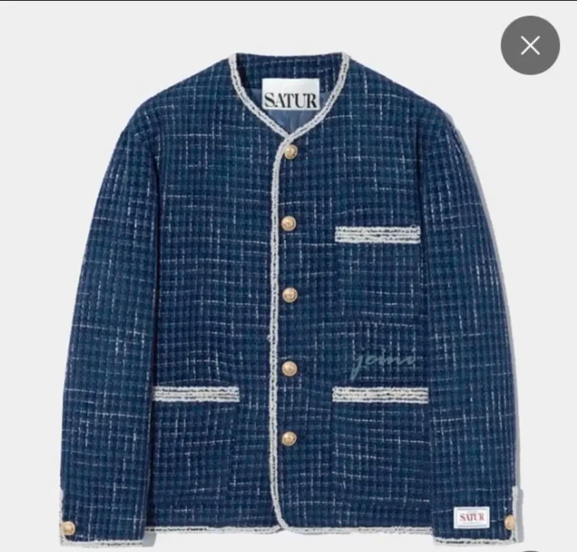 세터 몰턴 트위드 자켓 L 상품이미지1