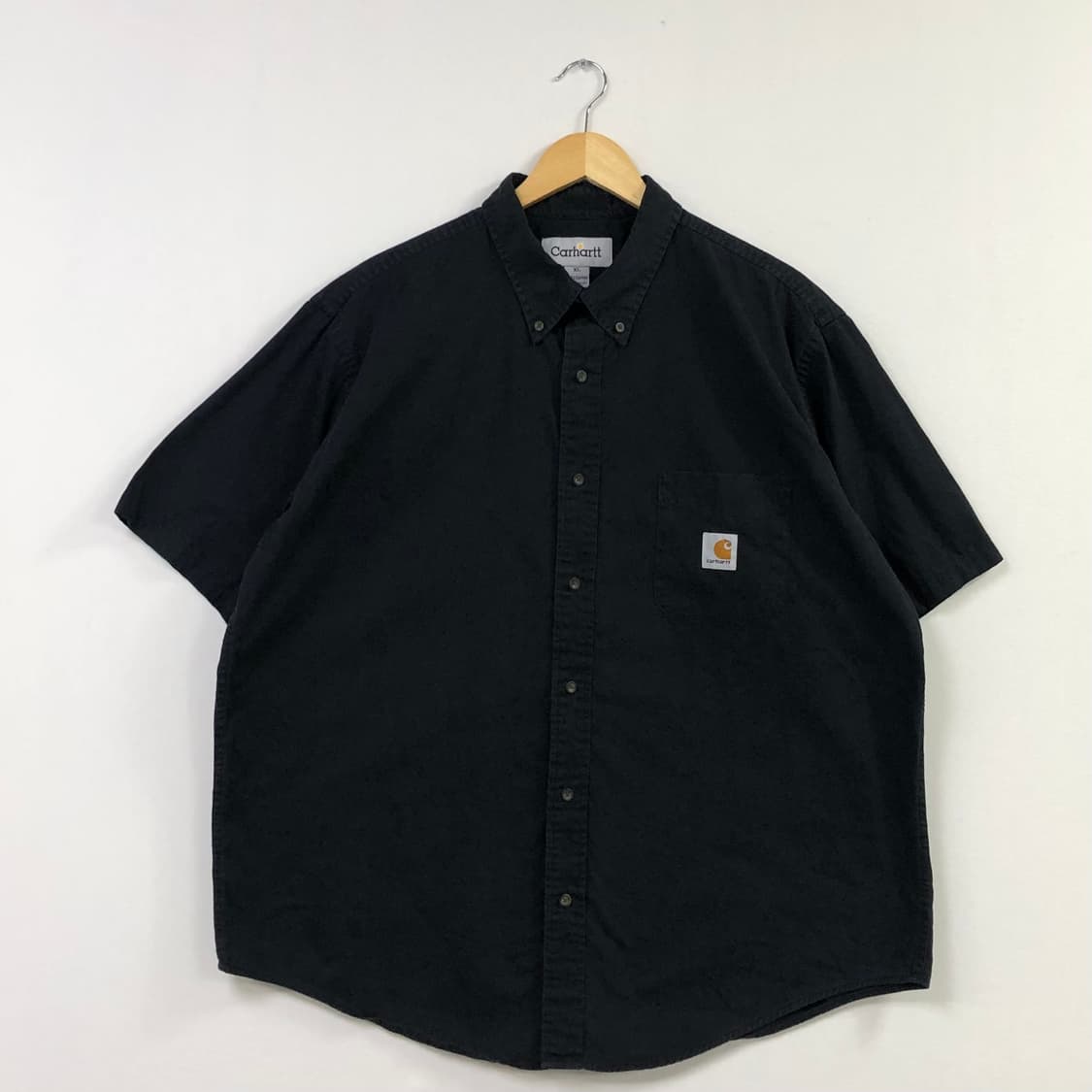 XL 칼하트 블랙 워크 셔츠 상품이미지2
