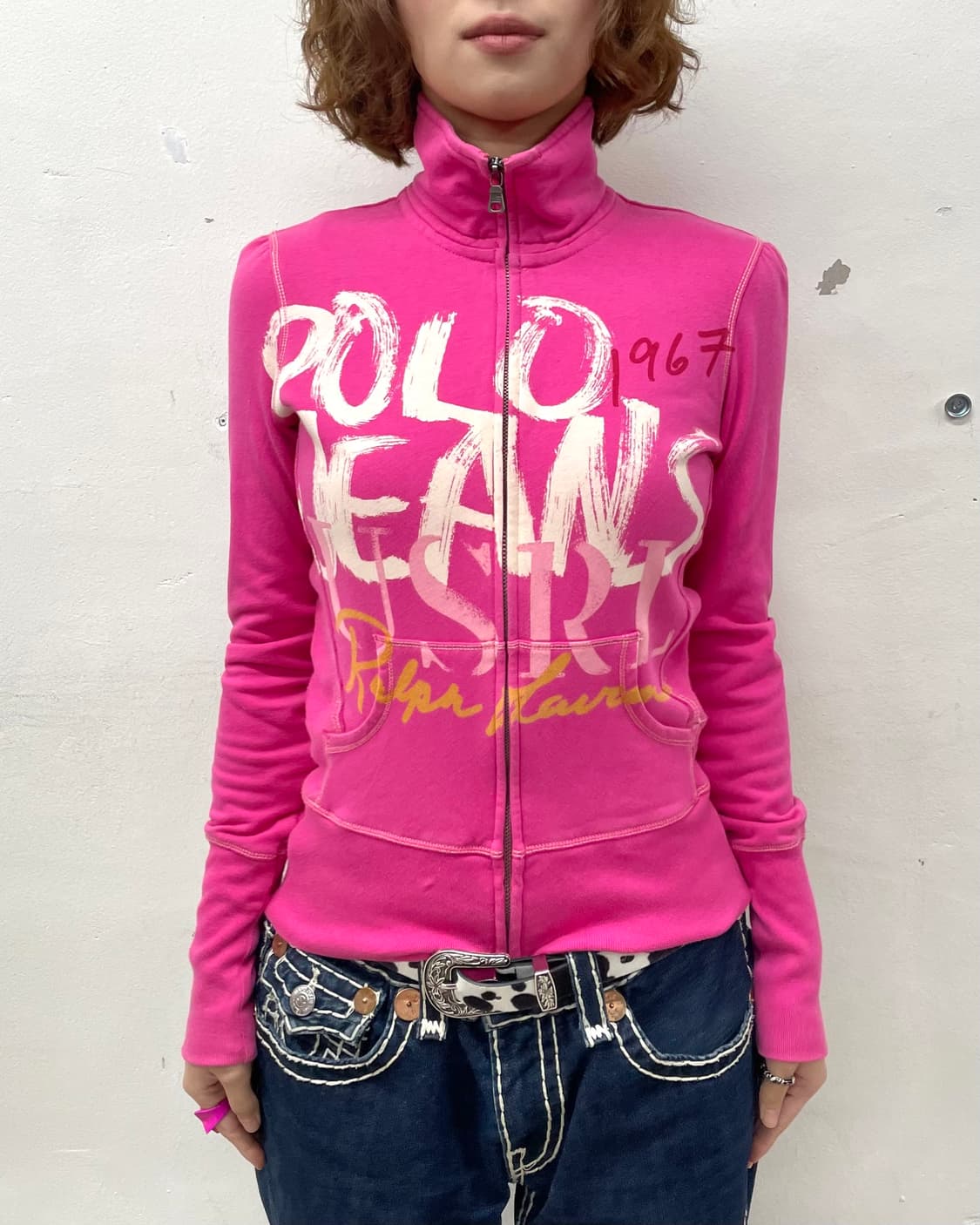 Polo Shirring Pink Jacket 상품이미지2