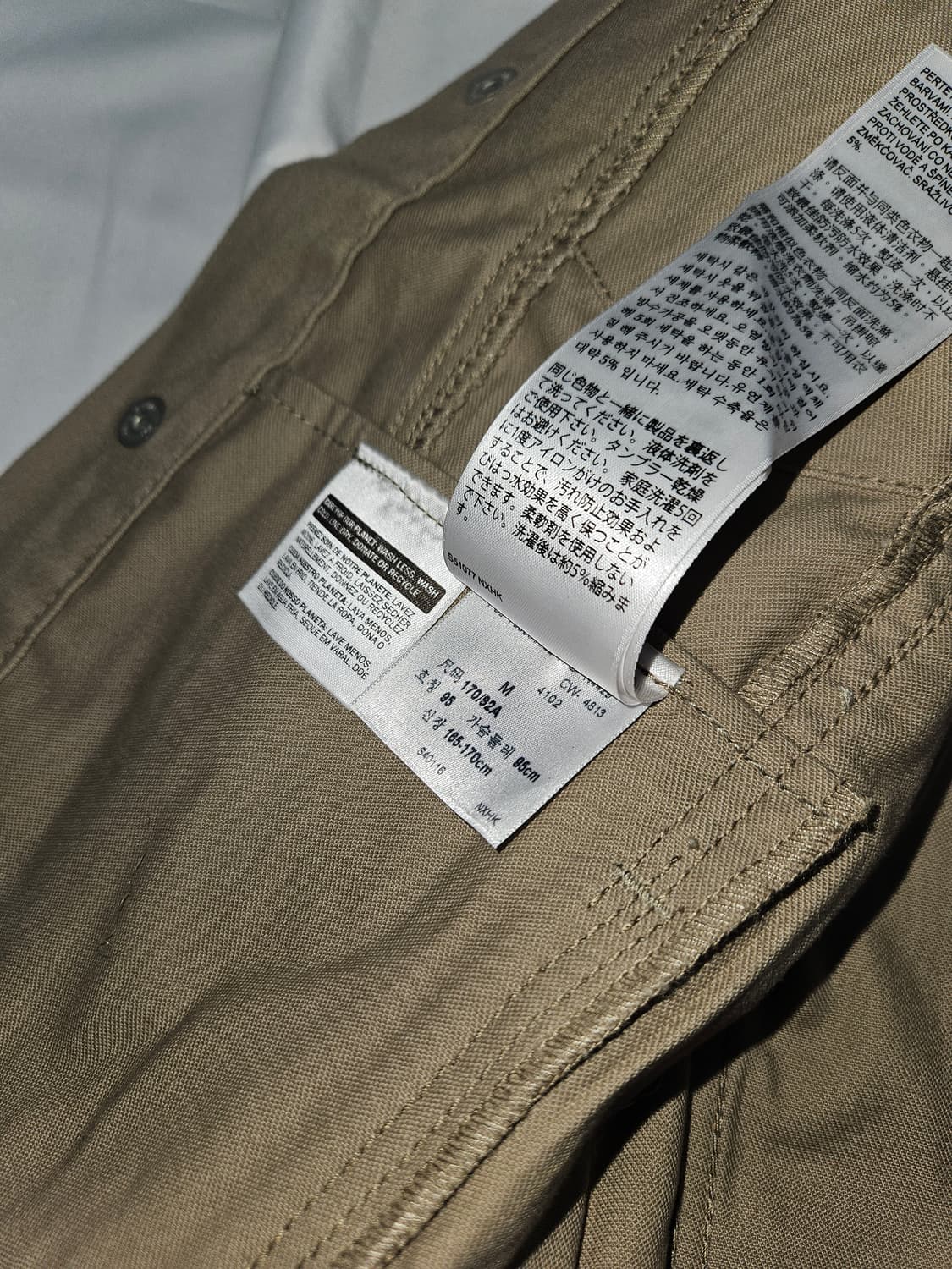 리바이스 데저트 헌팅 워크자켓 야상 카고 트러커 빈티지 베이지 M 95 상품이미지6