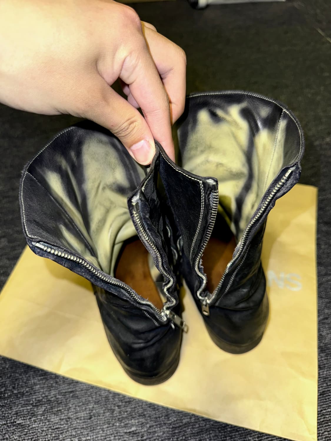 [44] A1923 ST3 Double Zip Boot 상품이미지5
