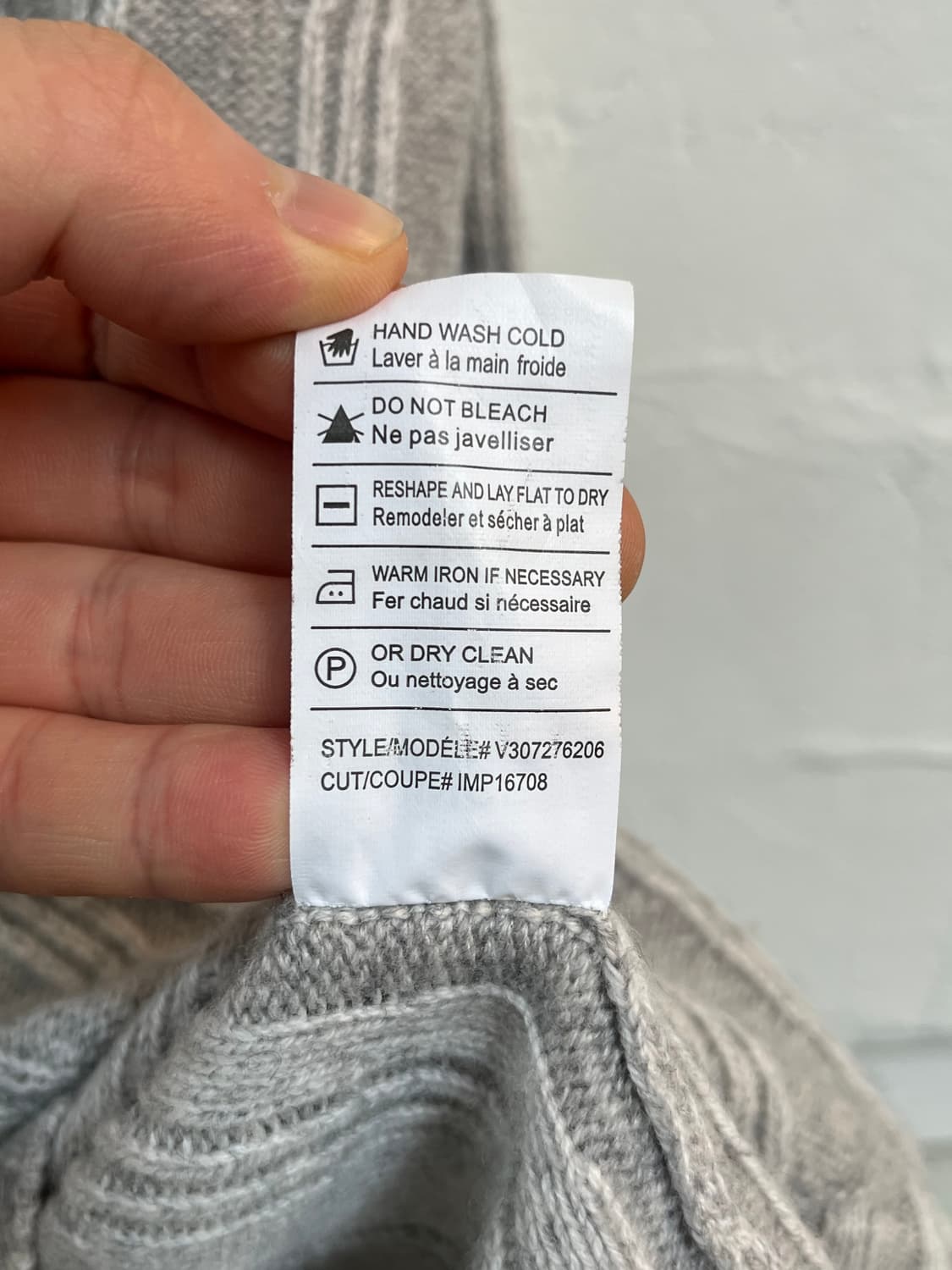 Vince 울 캐시미어 리브 니트 스웨터 XS 상품이미지6