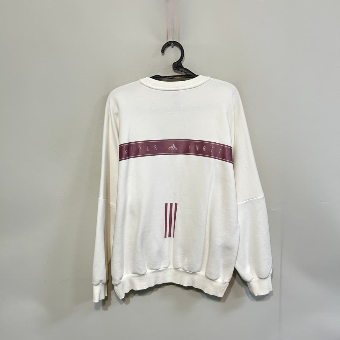 아디다스 여성 기모 맨투맨 95정도 상품이미지3