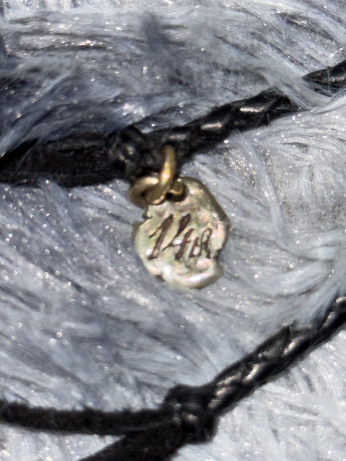 14thaddictionSINGLE STRING HORN NECKLACE 상품이미지3