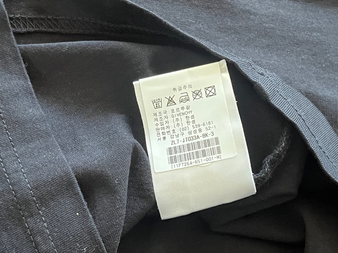 지방시 Skull 티셔츠 (M) 상품이미지6