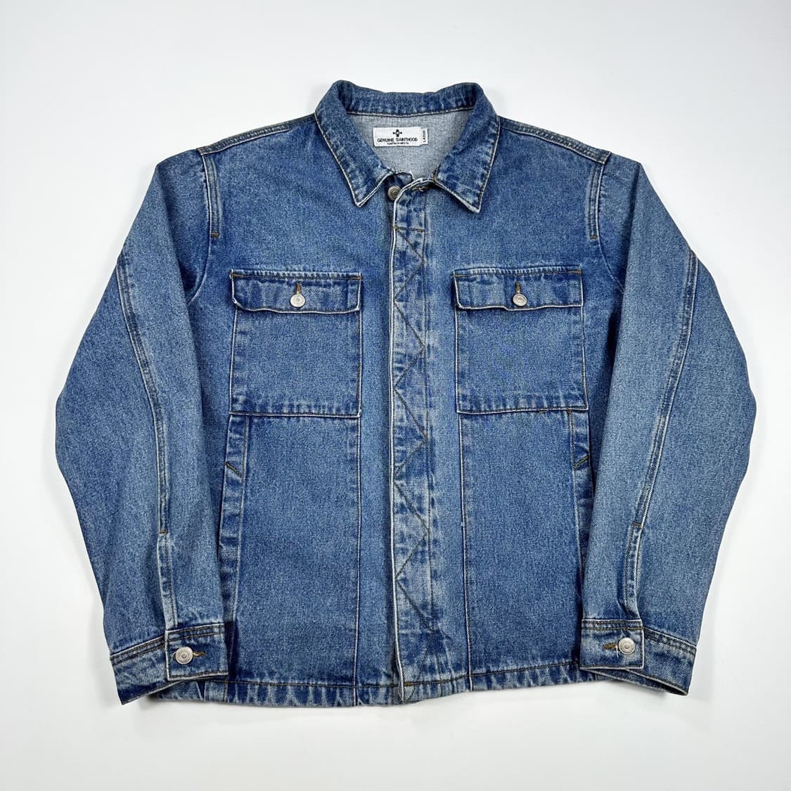 세인트페인 포켓 데님 트러커 청자켓 (L) 상품이미지2