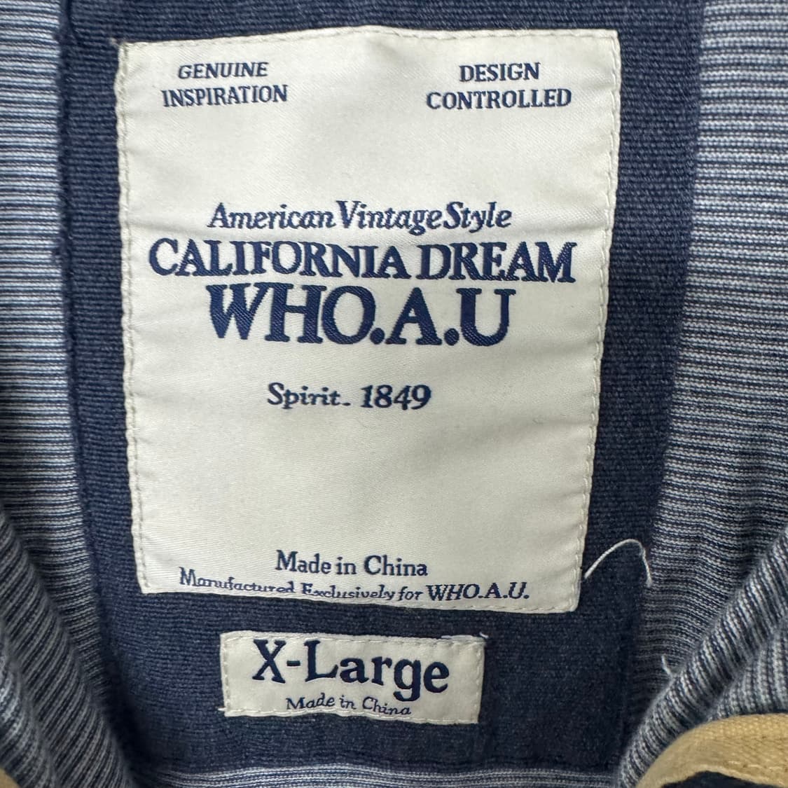 후아유 y2k 스트라이프 후드집업 상품이미지3