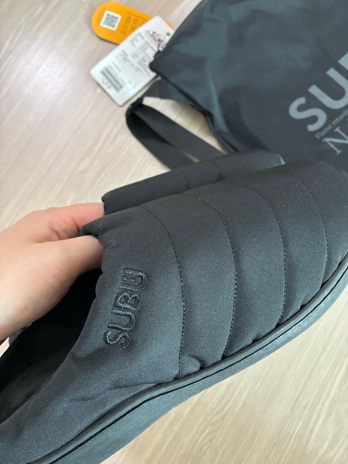 subu nannen 패딩 슬리퍼 방한 스부 수부 상품이미지2