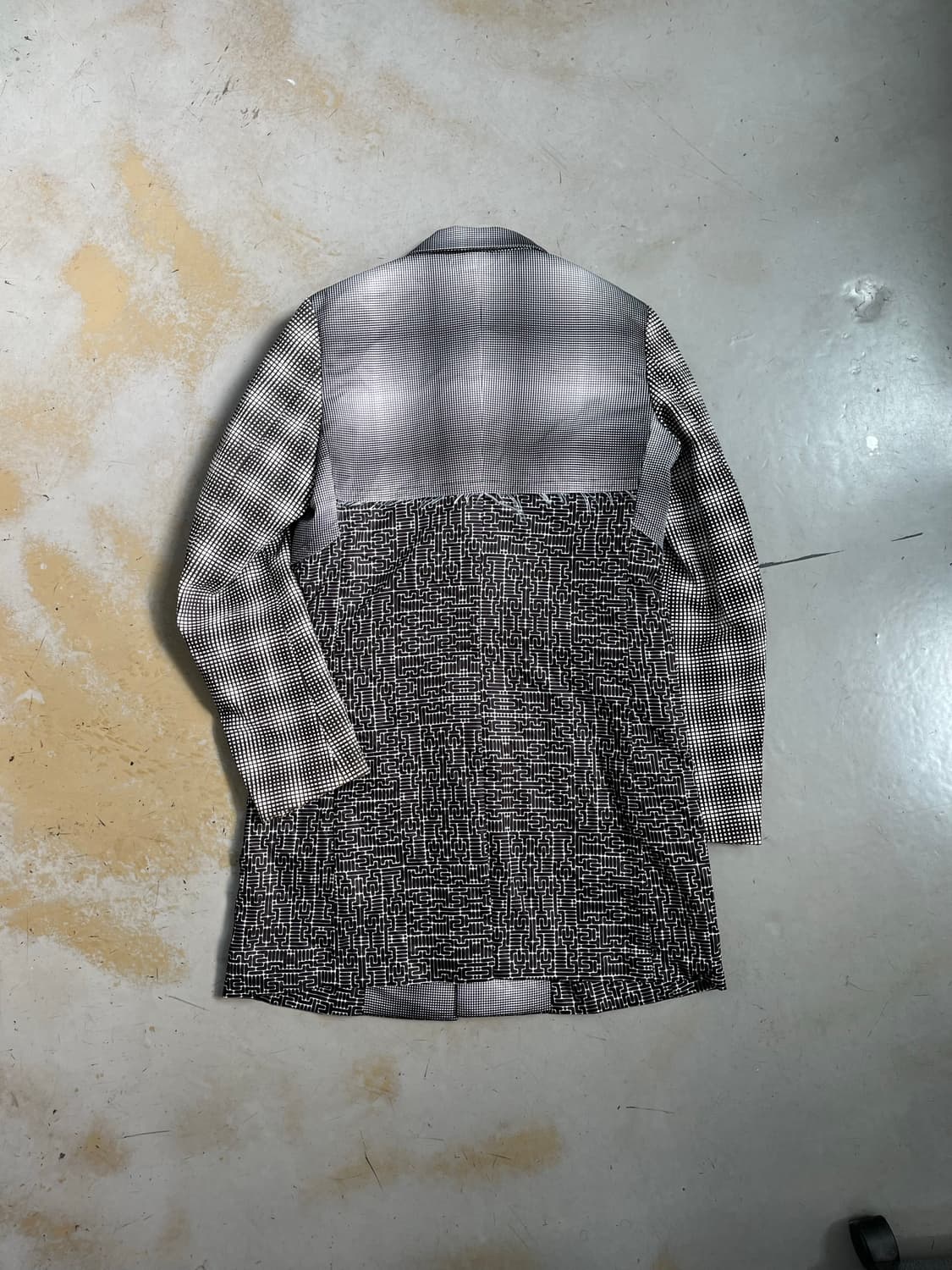 Comme des garcons black check coat 상품이미지3
