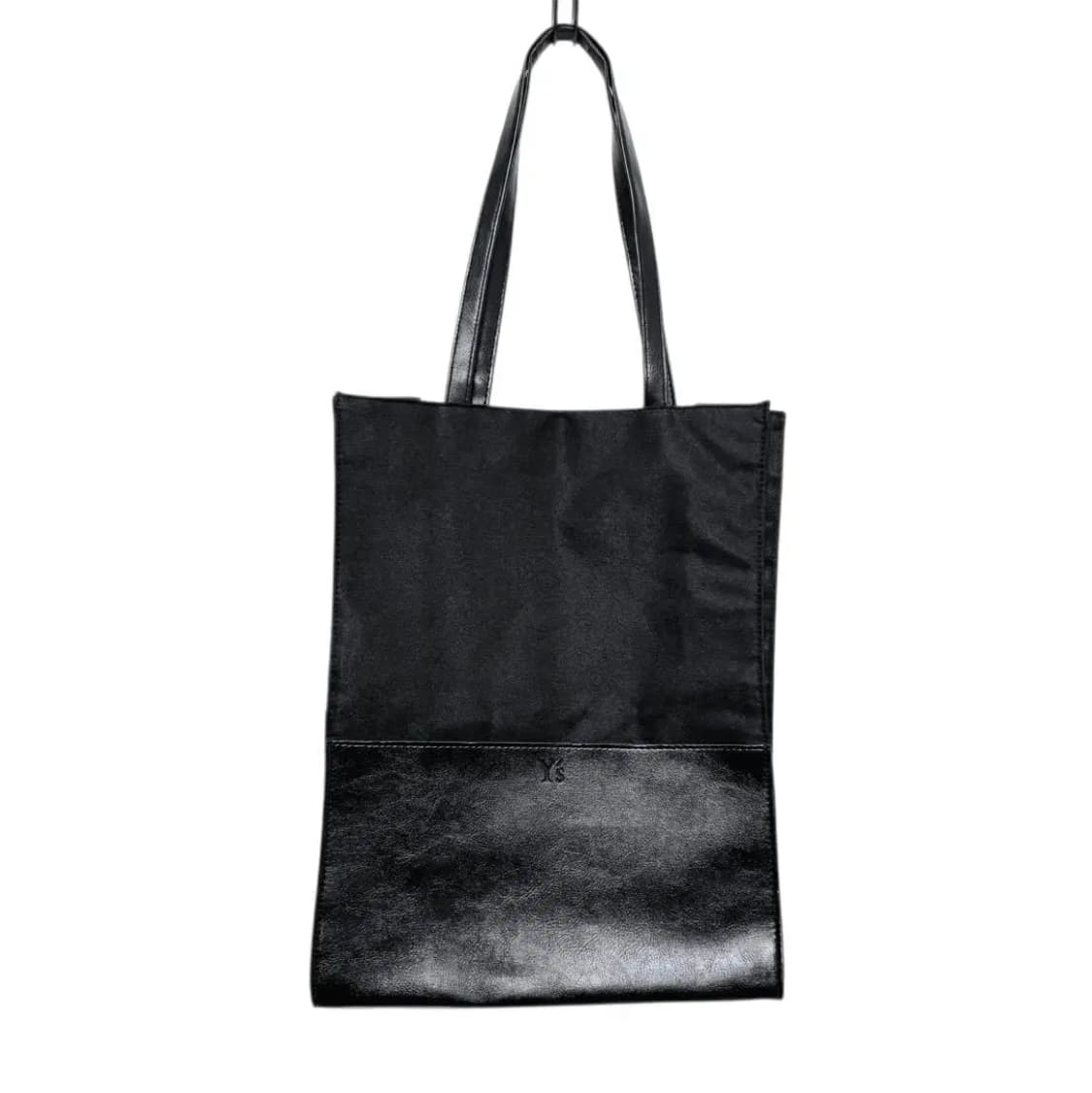 요지 야마모토 가죽 캔버스 토트백 상품이미지2