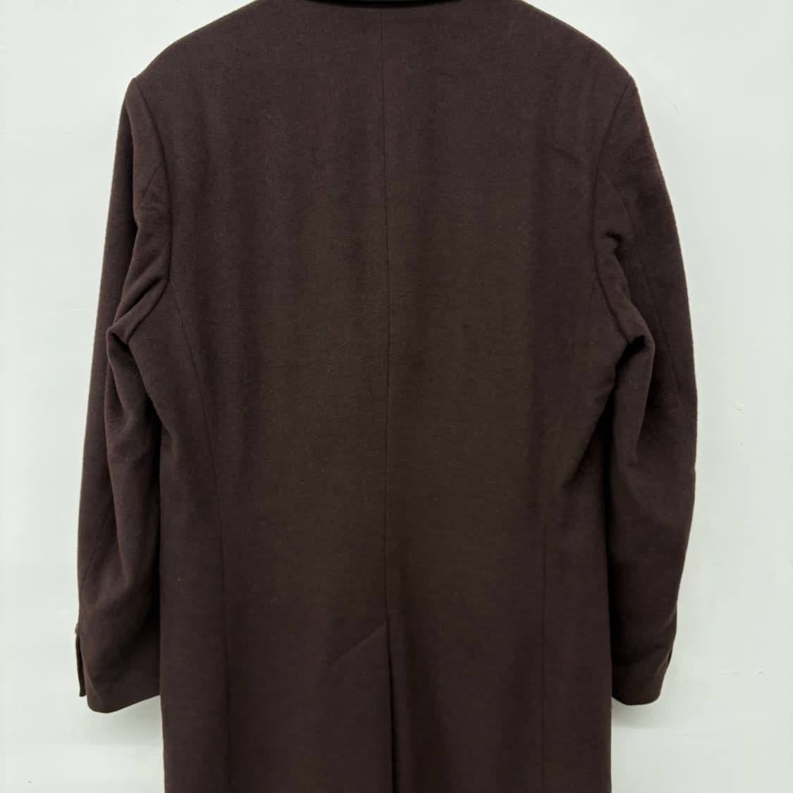 입생로랑 브라운 롱 코트 남/L 상품이미지5