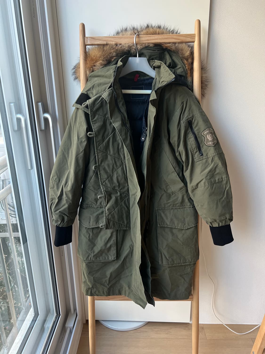 프런트로우x로우클래식 야상 자켓 파카 상품이미지1