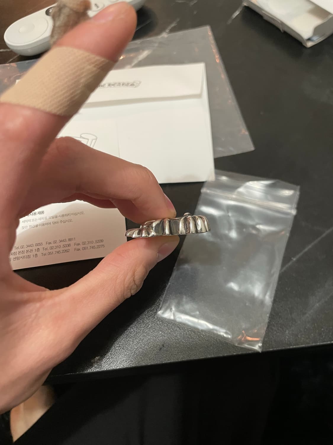 크롬하츠 3ch 크로스 팬던트 상품이미지5