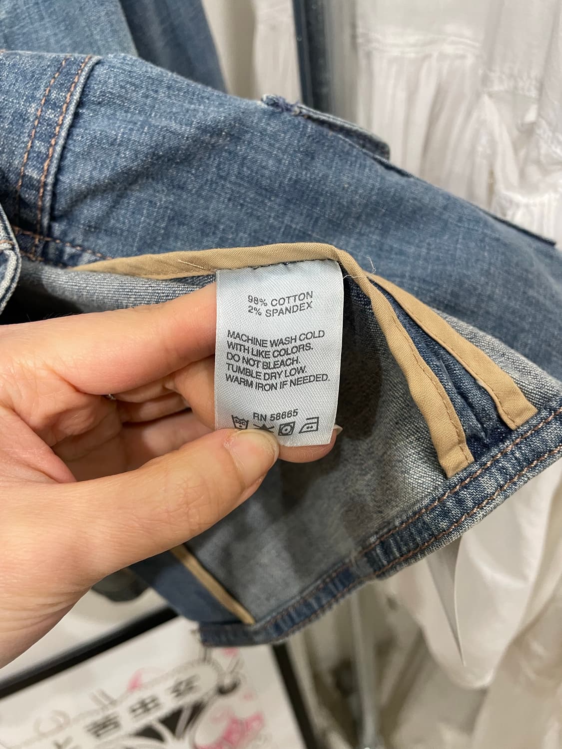 hippie mori denim jackt) 상품이미지10
