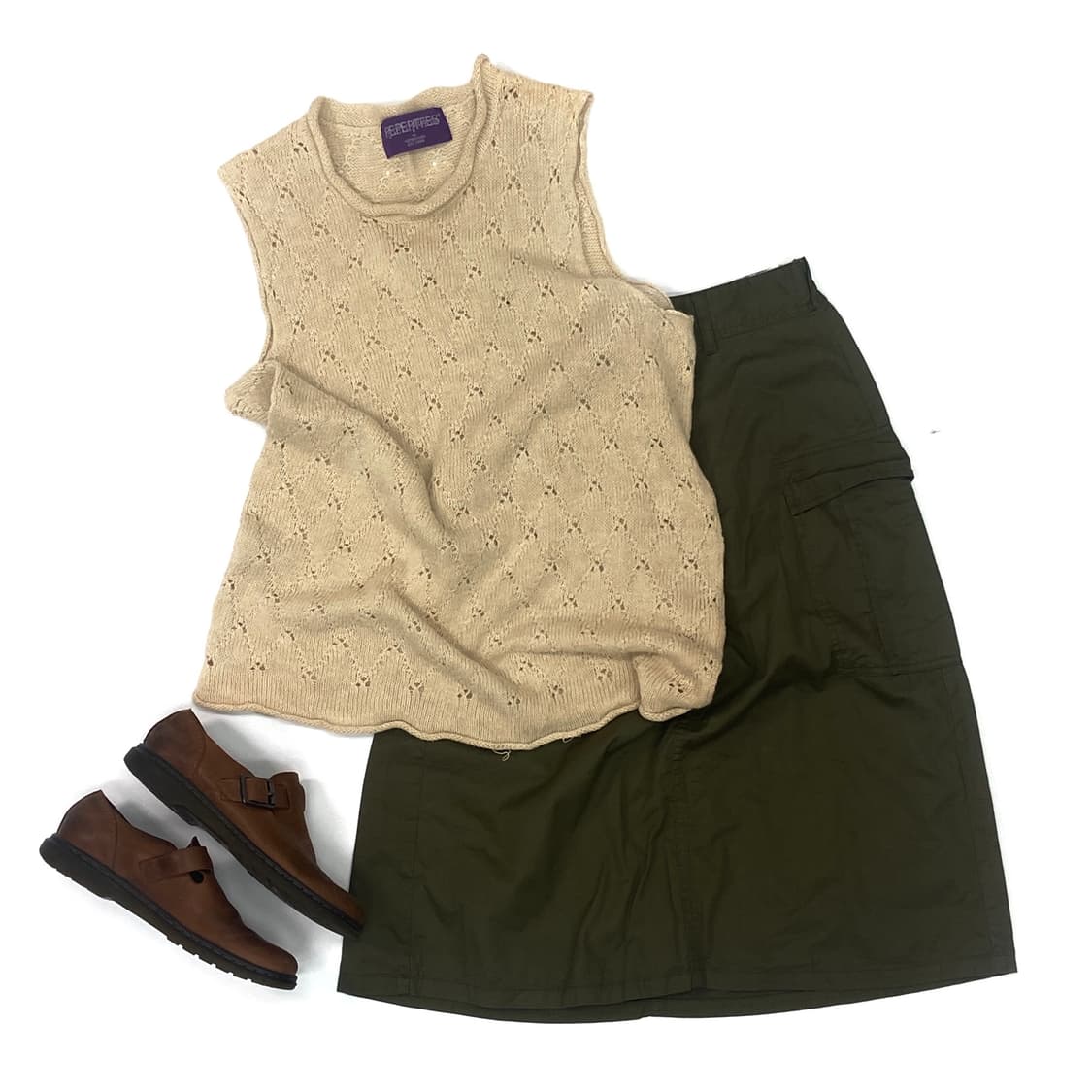 NEPENTHES knit vest 상품이미지1