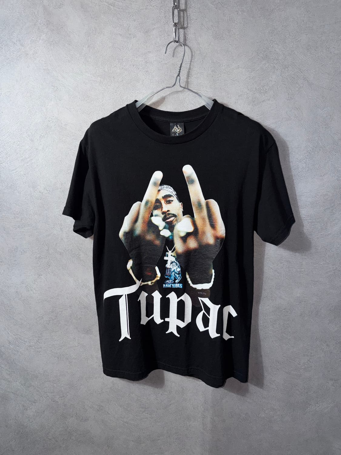 WACKO MARIA 2Pac Middle Finger Print Tee 상품이미지1