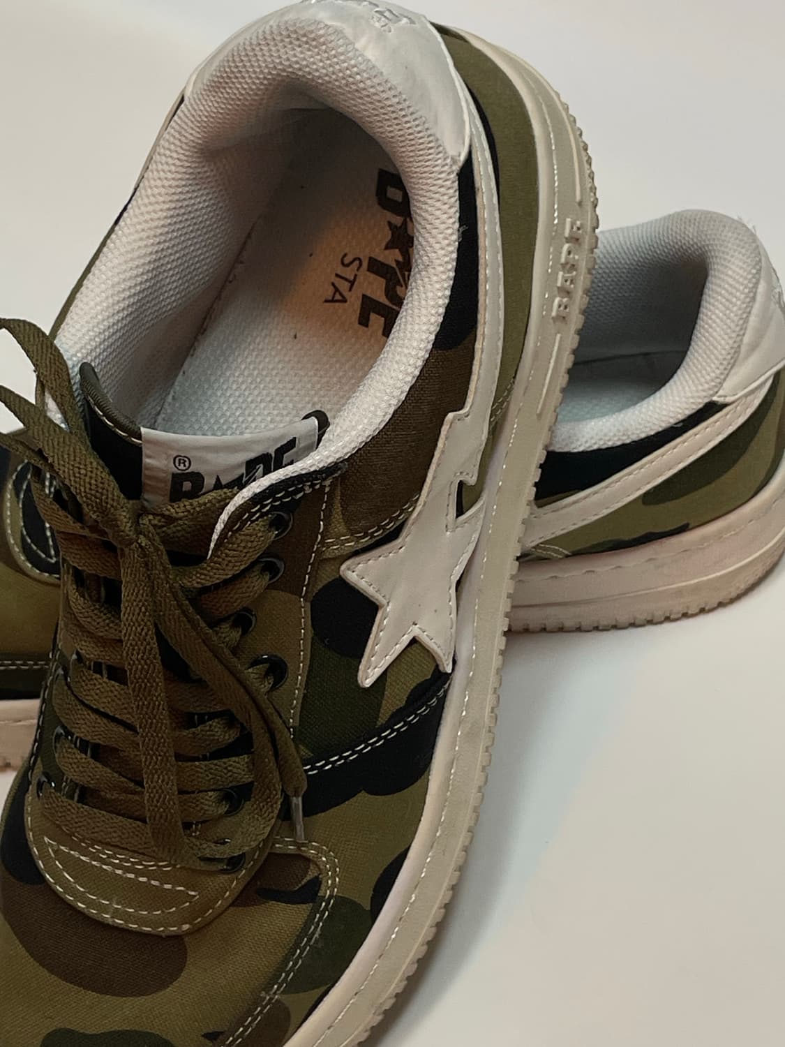 베이프 카모 스타 OG BAPE STA 1ST CAMO 상품이미지2