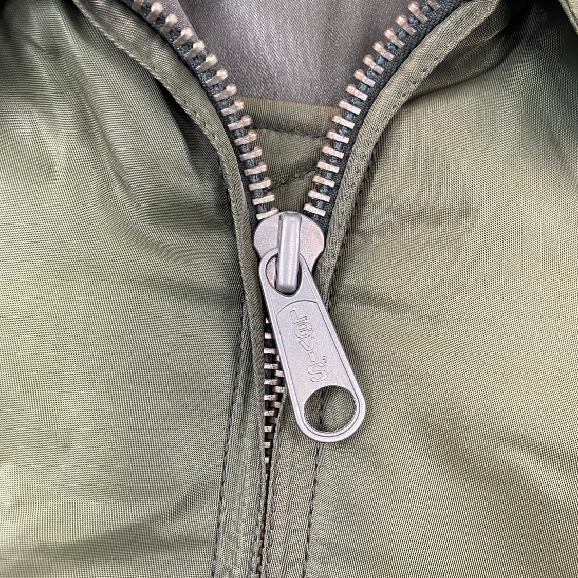 90s 빈티지 리바이스 ma-1 플라이트 항공 점퍼 (107) 상품이미지5