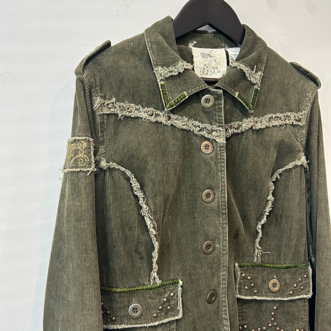 웨스턴 그런지 디테일 자켓 상품이미지3